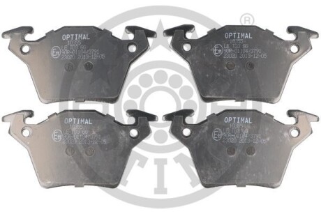 Гальмівні колодки дискові Optimal BP-10355