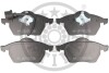 Гальмівні колодки дискові Optimal BP-10421 (фото 1)