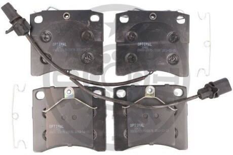 Гальмівні колодки дискові Optimal BP-10482