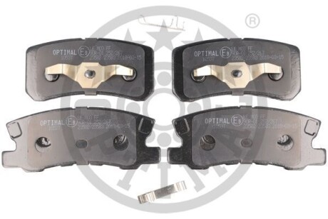 Гальмівні колодки дискові Optimal BP-10537