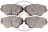 Гальмівні колодки дискові Optimal BP-10551 (фото 2)