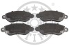Гальмівні колодки дискові Optimal BP-12019 (фото 1)