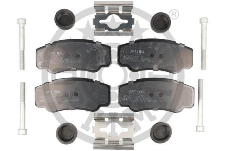 Гальмівні колодки дискові Optimal BP-12029