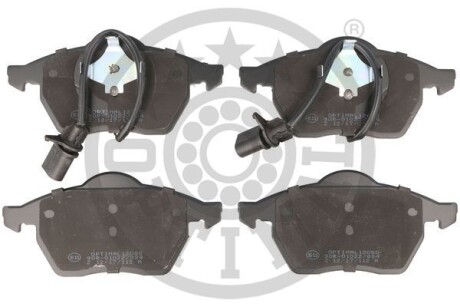 Гальмівні колодки дискові Optimal BP-12080