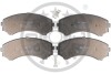 Гальмівні колодки дискові Optimal BP-12086 (фото 1)