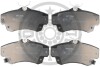 Гальмівні колодки дискові Optimal BP-12089 (фото 1)