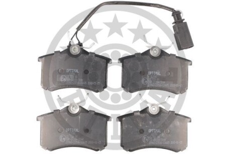 Гальмівні колодки дискові Optimal BP-12096