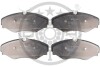 Гальмівні колодки дискові Optimal BP-12112 (фото 1)