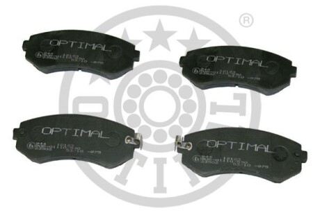 Гальмівні колодки дискові Optimal BP-12123