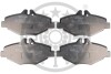Гальмівні колодки дискові Optimal BP-12127 (фото 1)