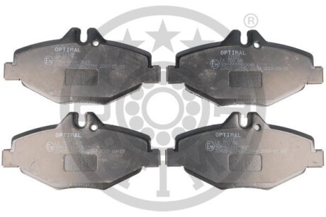 Гальмівні колодки дискові Optimal BP-12127