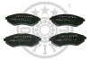 Гальмівні колодки дискові Optimal BP-12154 (фото 1)