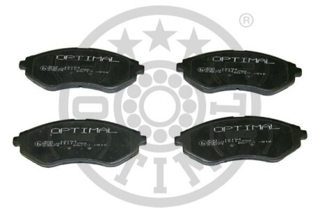 Гальмівні колодки дискові Optimal BP-12154