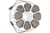 Гальмівні колодки дискові Optimal BP-12158 (фото 2)