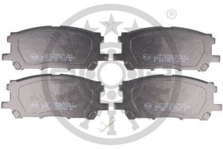 Гальмівні колодки дискові Optimal BP-12168