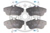 Гальмівні колодки дискові Optimal BP-12300 (фото 1)