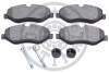Гальмівні колодки дискові Optimal BP-12301 (фото 2)