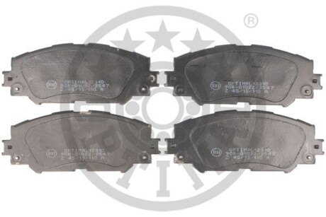 Гальмівні колодки дискові Optimal BP-12310