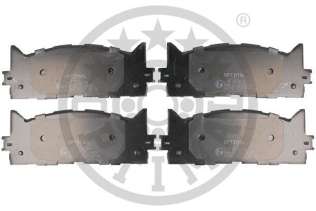 Гальмівні колодки дискові Optimal BP-12314