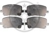 Гальмівні колодки дискові Optimal BP-12329 (фото 1)