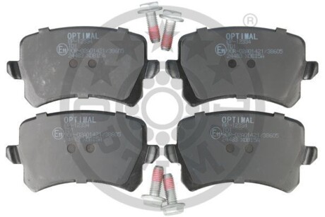 Гальмівні колодки дискові Optimal BP-12334