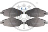 Гальмівні колодки дискові Optimal BP-12340 (фото 1)