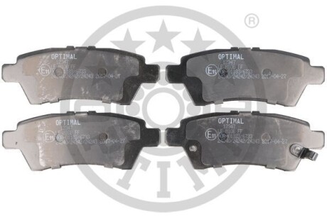 Гальмівні колодки дискові Optimal BP-12347