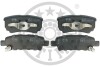 Гальмівні колодки дискові Optimal BP-12356 (фото 1)