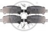 Гальмівні колодки дискові Optimal BP-12358 (фото 1)