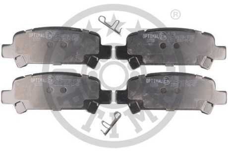 Гальмівні колодки дискові Optimal BP-12358