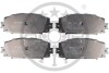 Гальмівні колодки дискові Optimal BP-12360 (фото 1)