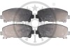 Гальмівні колодки дискові Optimal BP-12367 (фото 1)