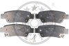 Гальмівні колодки дискові Optimal BP-12369 (фото 1)