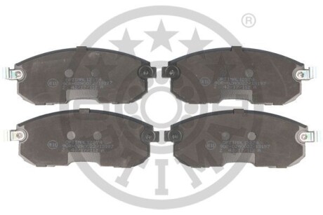 Гальмівні колодки дискові Optimal BP-12374