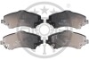 Гальмівні колодки дискові Optimal BP-12381 (фото 1)
