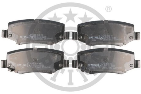 Гальмівні колодки дискові Optimal BP-12382