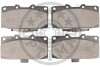 Гальмівні колодки дискові Optimal BP-12411 (фото 2)