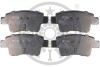 Гальмівні колодки дискові Optimal BP-12431 (фото 1)