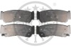 Гальмівні колодки дискові Optimal BP-12451 (фото 1)