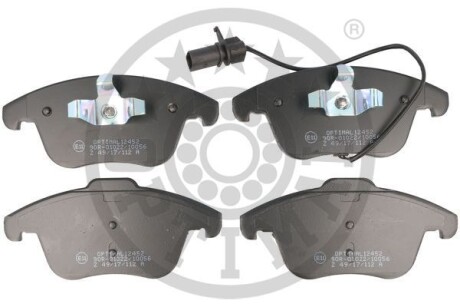 Гальмівні колодки дискові Optimal BP-12452