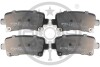 Гальмівні колодки дискові Optimal BP-12454 (фото 1)