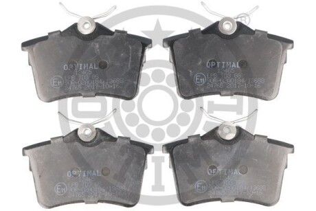 Гальмівні колодки дискові Optimal BP-12465