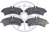 Гальмівні колодки дискові Optimal BP-12472 (фото 1)