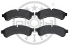 Гальмівні колодки дискові Optimal BP-12476 (фото 2)