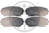 Гальмівні колодки дискові Optimal BP-12486 (фото 1)