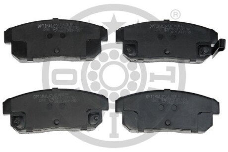 Гальмівні колодки дискові Optimal BP-12492