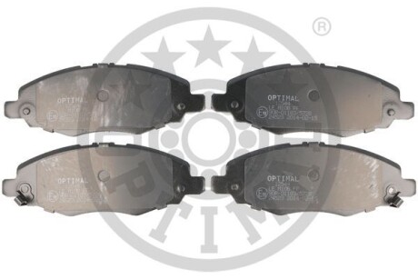 Фото гальмівні колодки дискові Optimal BP-12544 Гальмівні колодки дискові Optimal BP-12544