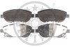 Гальмівні колодки дискові Optimal BP-12551 (фото 1)