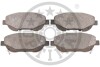 Гальмівні колодки дискові Optimal BP-12551 (фото 2)