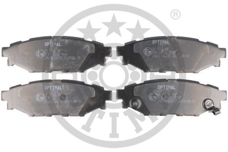 Гальмівні колодки дискові Optimal BP-12563